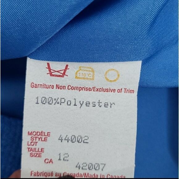 Vintage Light Blue Nino Wong California Blazer - Picture 10 of 15